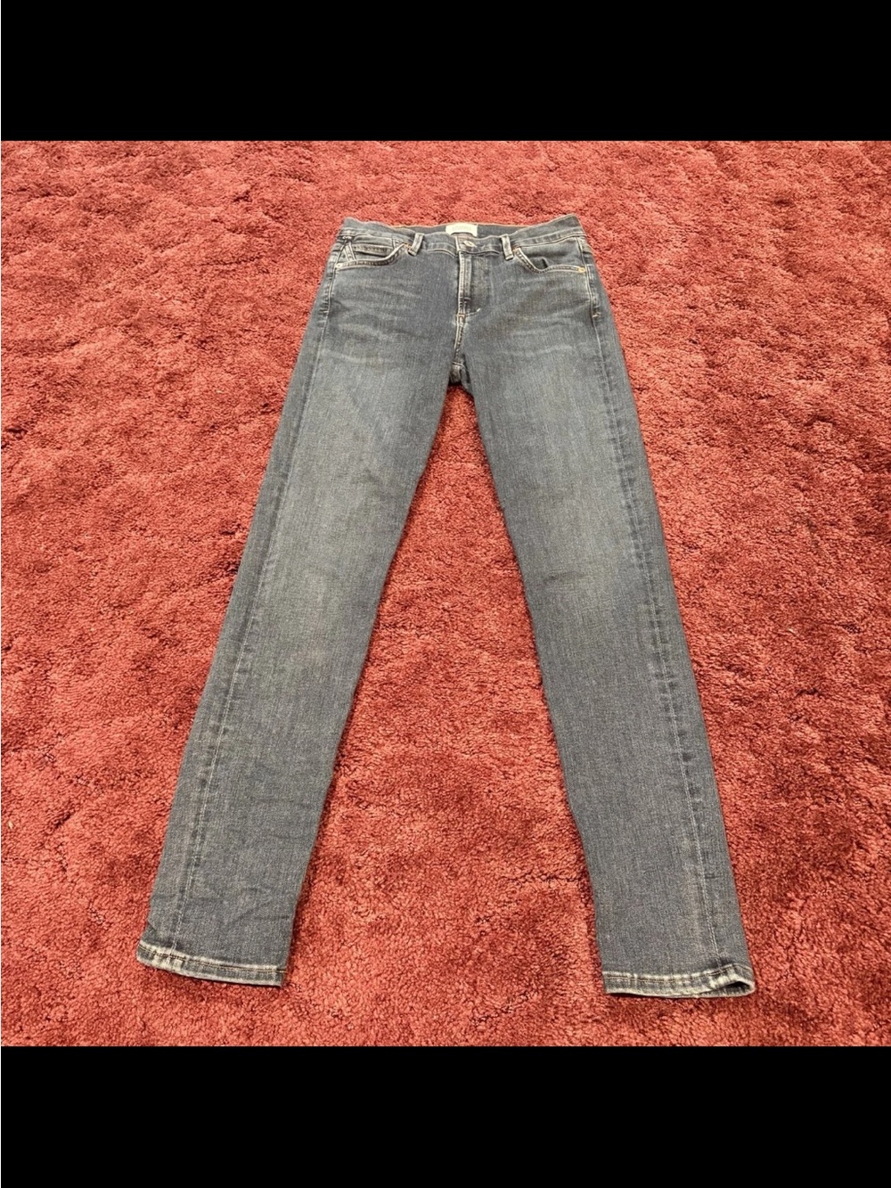 Citizens Of Humanity Skinny Jeans in Faded Blue